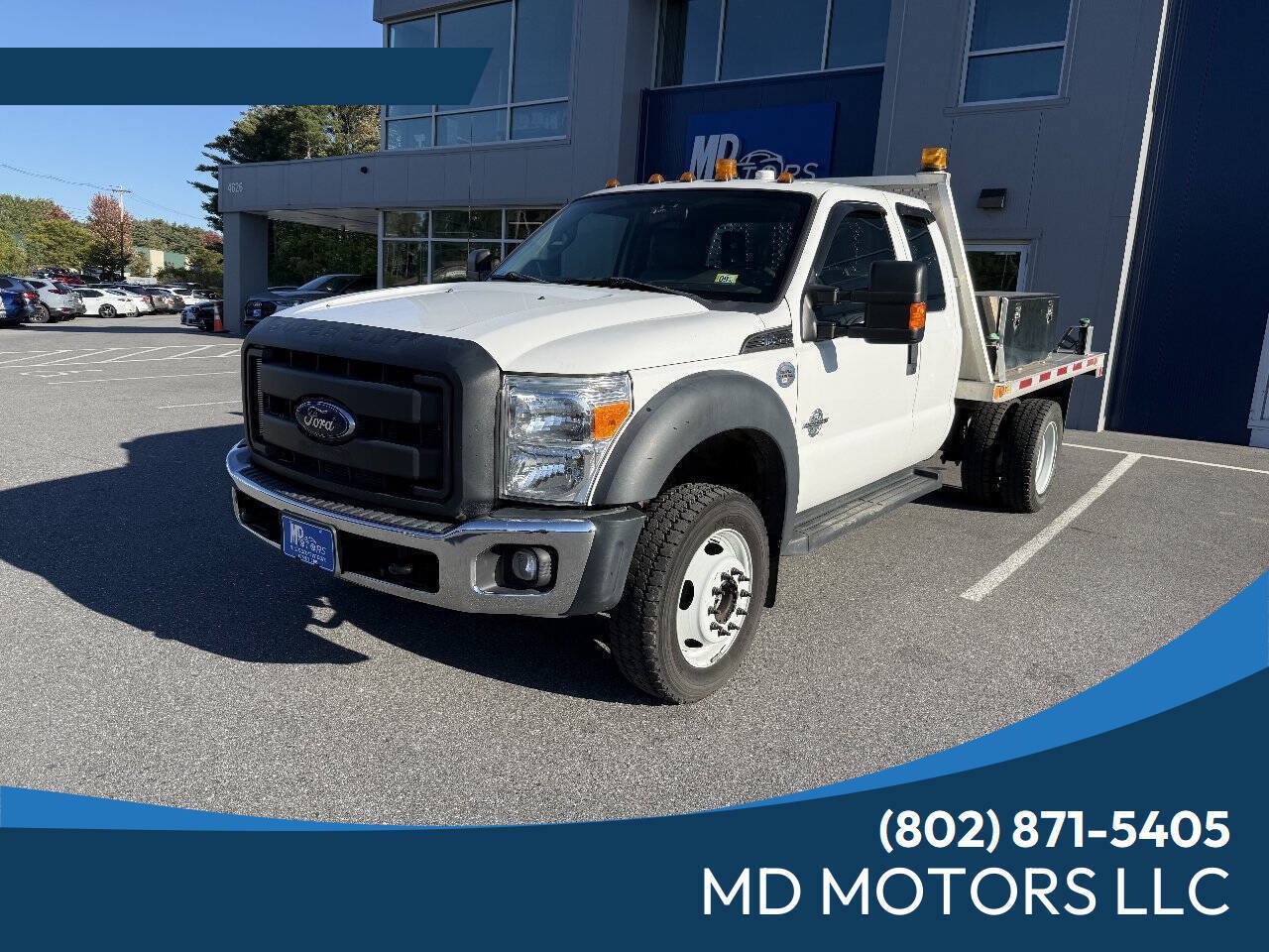 Used 2012 Ford F550 4x4 SuperCab Super Duty w/ Payload Upgrade Pkg image 1