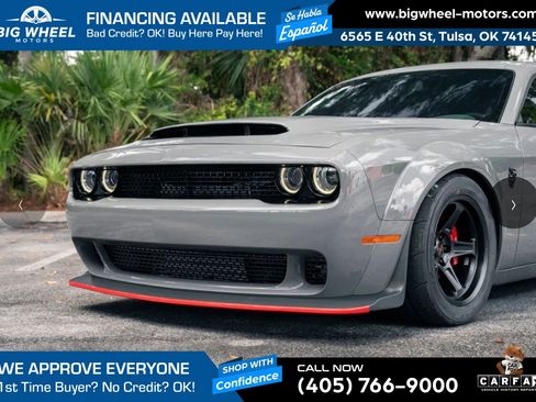 Used 2018 Dodge Challenger SRT Demon RWD image 5