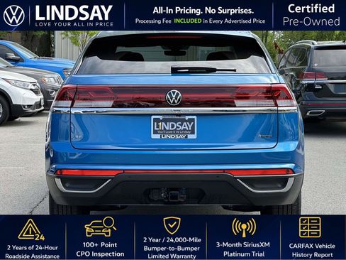 Used 2024 Volkswagen Atlas Cross Sport SE w/ Black Wheel Package AWD/4WD image 6