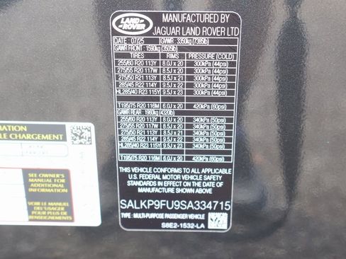 New 2025 Land Rover Range Rover SE image 28