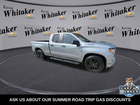 Certified 2026 Chevrolet Silverado 1500 Custom w/ Turbomax Blackout Package RWD image 2