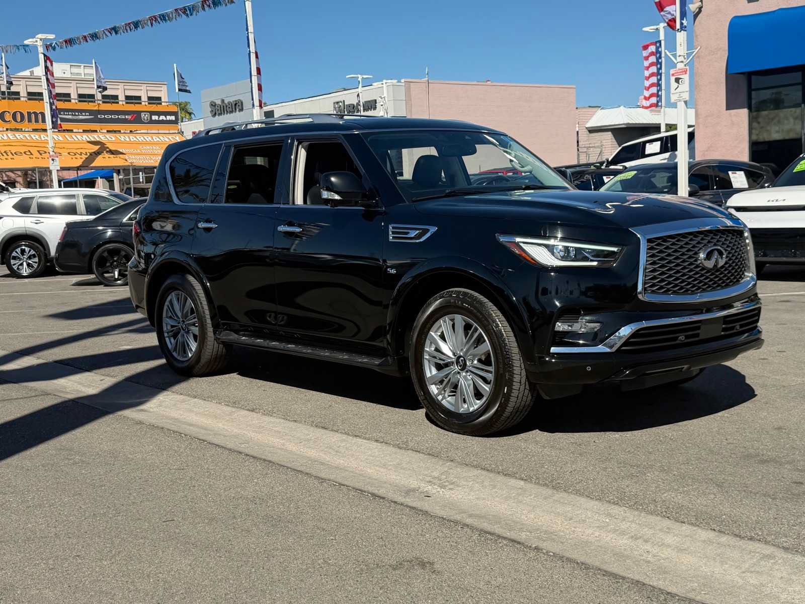 Used 2019 INFINITI QX80 Luxe w/ Cargo Package RWD image 13