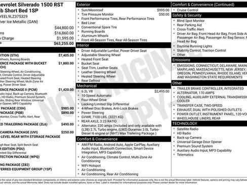 Used 2020 Chevrolet Silverado 1500 RST w/ Rally Edition image 15