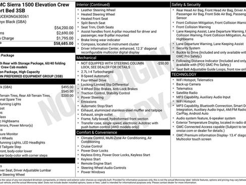 Used 2022 GMC Sierra 1500 Elevation AWD/4WD image 4
