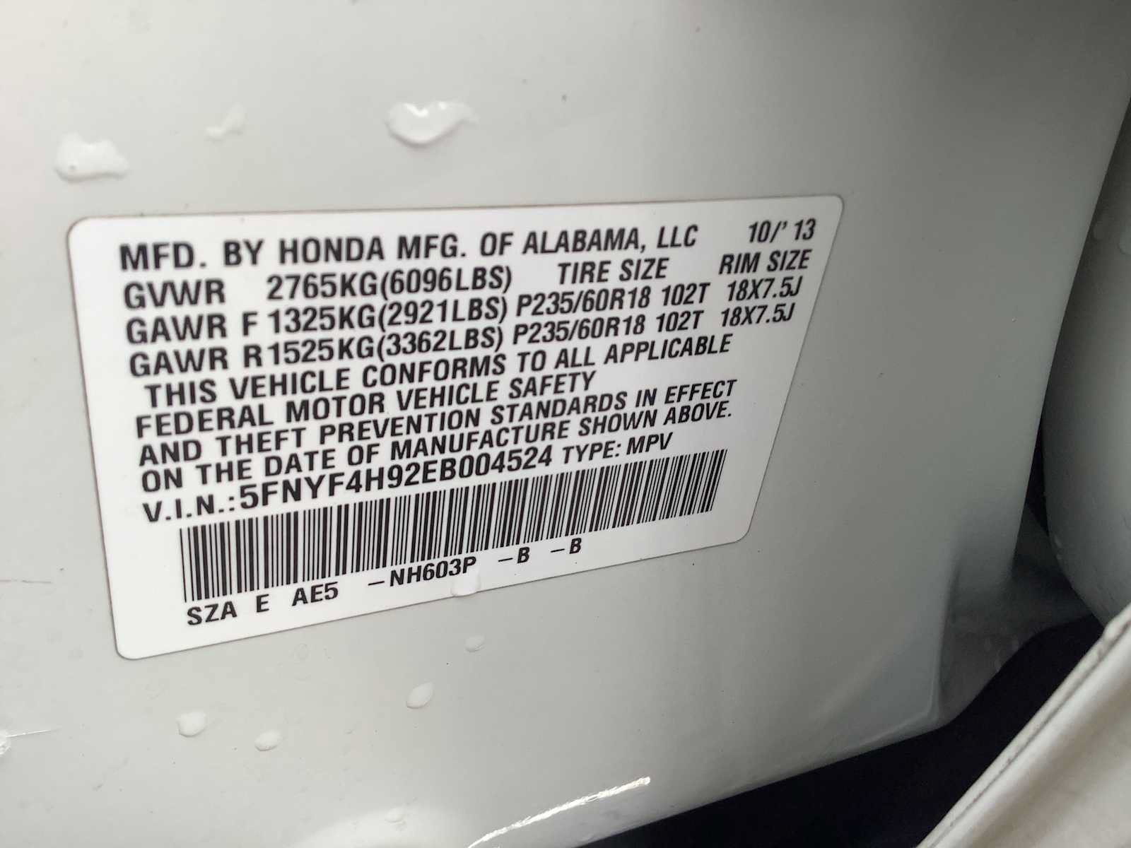 Used 2014 Honda Pilot Touring image 21