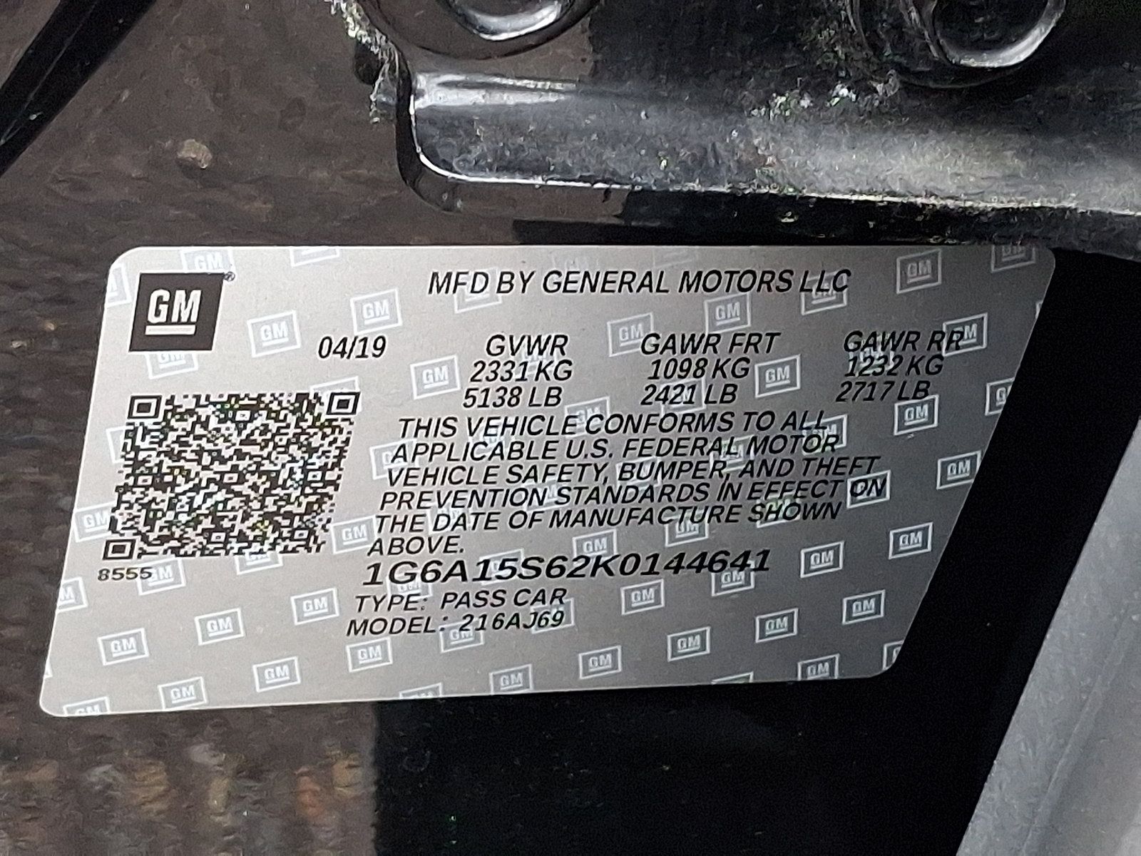 Used 2019 Cadillac CTS V w/ Luxury Package RWD image 26