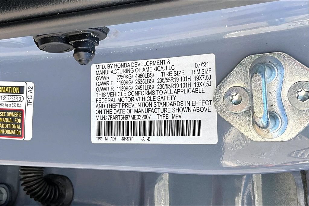 Used 2021 Honda CR-V Touring image 16