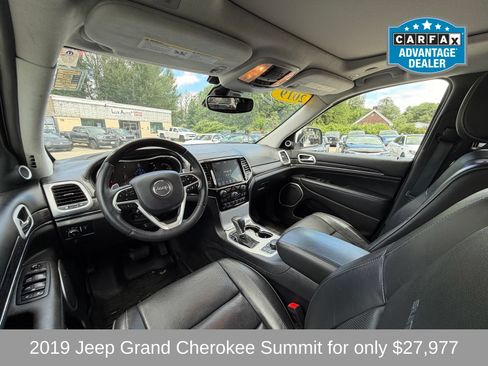 Used 2019 Jeep Grand Cherokee Summit AWD/4WD image 12