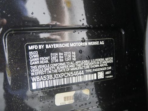 Certified 2023 BMW 540i w/ Executive Package RWD image 26