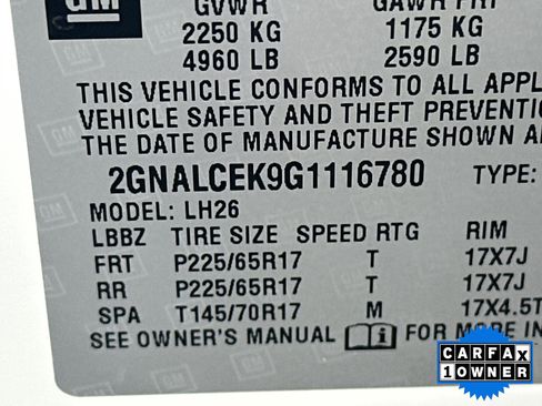 Used 2016 Chevrolet Equinox LT w/ Convenience Package FWD image 32