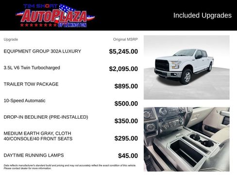 Used 2017 Ford F150 XLT w/ Equipment Group 302A Luxury image 22