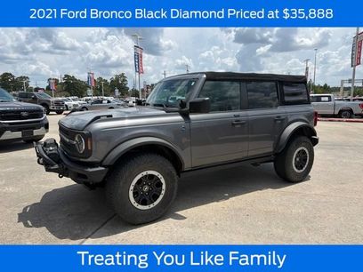 Certified 2021 Ford Bronco Black Diamond w/ Sasquatch Package