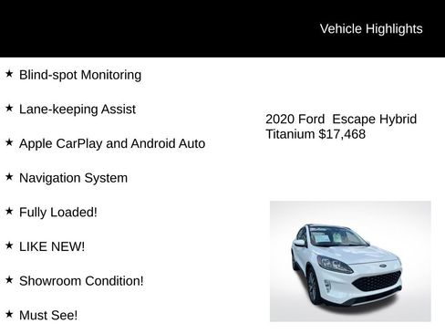 Used 2020 Ford Escape Titanium image 4