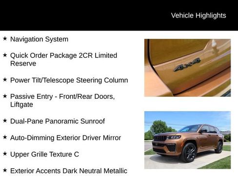 New 2026 Jeep Grand Cherokee Limited AWD/4WD image 3