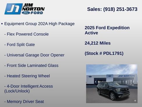 Used 2025 Ford Expedition Active AWD/4WD image 21