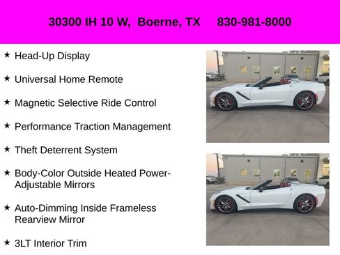 Used 2016 Chevrolet Corvette Stingray Convertible w/ 3LT Preferred Equipment Group image 19