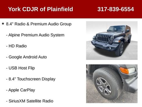 Used 2023 Jeep Wrangler Unlimited Sport AWD/4WD image 17