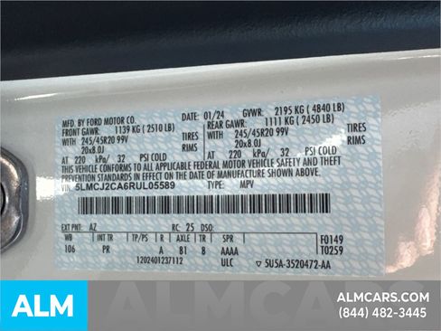 Used 2024 Lincoln Corsair Reserve w/ Jet Appearance Package image 36