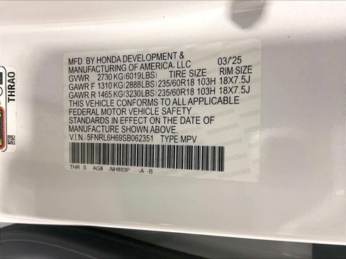 Used 2025 Honda Odyssey EX-L image 36