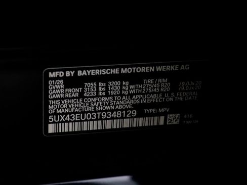 New 2026 BMW X5 xDrive50e w/ M Sport Package AWD/4WD image 23