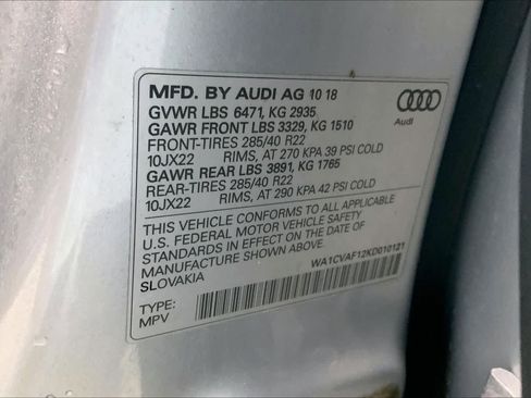 Used 2019 Audi Q8 Prestige AWD/4WD image 18