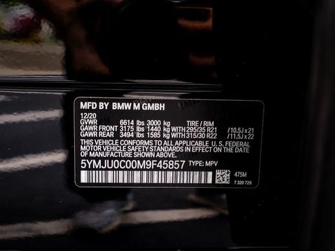 Used 2021 BMW X5 M w/ Competition Package AWD/4WD image 52