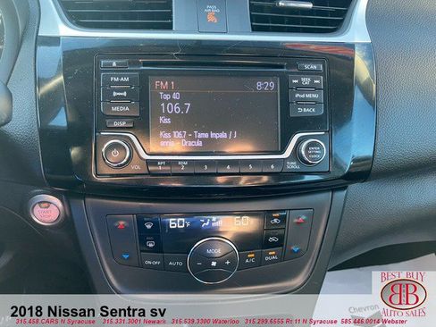 Used 2018 Nissan Sentra SV FWD image 14