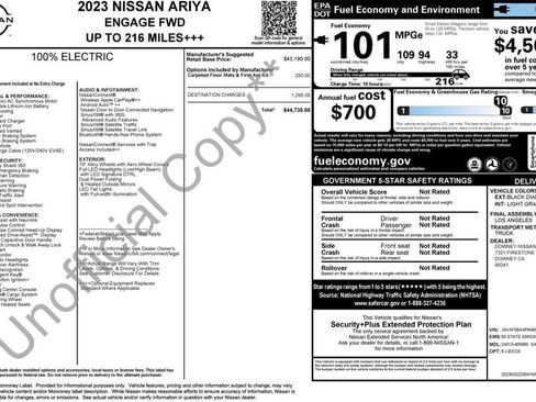 Used 2023 Nissan Ariya FWD image 4