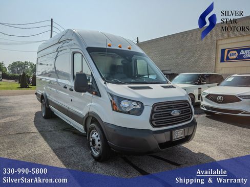 Used 2018 Ford Transit 350 148 High Roof Extended DRW RWD image 1