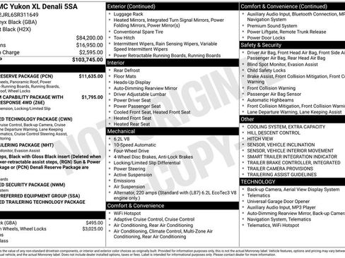 New 2025 GMC Yukon XL Denali w/ Denali Reserve Package image 51