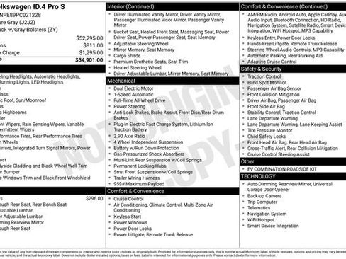 Certified 2023 Volkswagen ID.4 Pro S AWD/4WD image 35