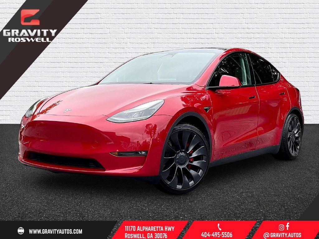 Used 2023 Tesla Model Y Performance AWD/4WD image 1
