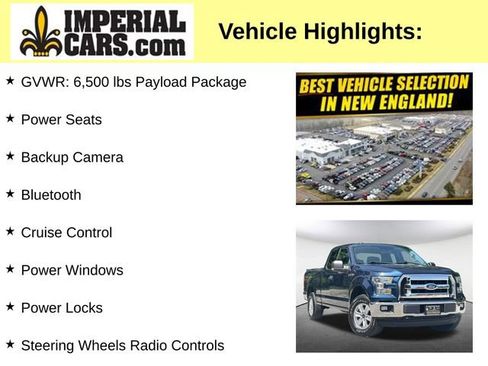 Used 2015 Ford F150 XLT w/ Equipment Group 301A Mid AWD/4WD image 8