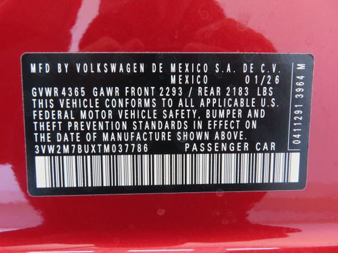 New 2026 Volkswagen Jetta GLI Autobahn image 29