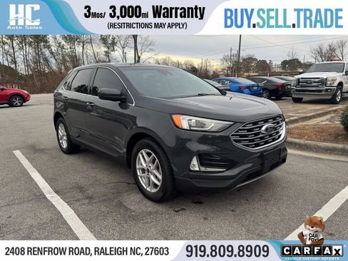 Used 2021 Ford Edge SEL w/ Cargo Accessory Package FWD image 7