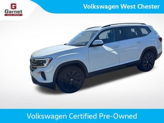 Certified 2024 Volkswagen Atlas SE w/ Panoramic Sunroof Package AWD/4WD 360° Tour