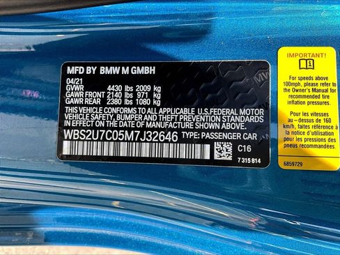Used 2021 BMW M2 Competition w/ M Driver's Package RWD image 18