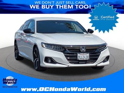 Used 2021 Honda Accord Sport