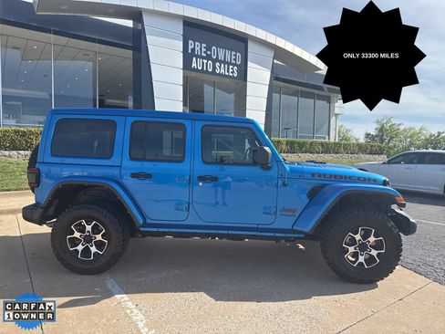 Used 2022 Jeep Wrangler Unlimited Rubicon w/ LED Lighting Group AWD/4WD image 2