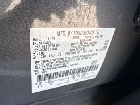 Used 2023 Ford Explorer ST w/ Equipment Group 401A AWD/4WD image 24