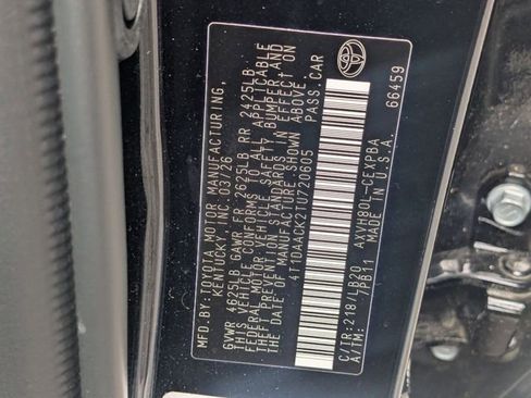 Certified 2026 Toyota Camry XSE FWD image 36