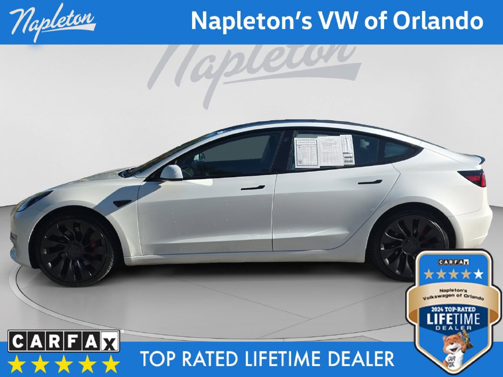 Used 2023 Tesla Model 3 Performance AWD/4WD image 2