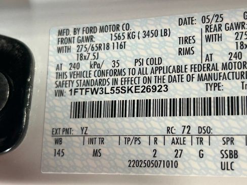 Used 2025 Ford F150 XLT w/ Equipment Group 301A Standard AWD/4WD image 45