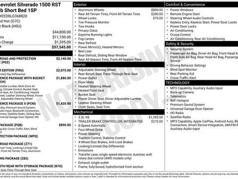 Used 2020 Chevrolet Silverado 1500 RST AWD/4WD image 23