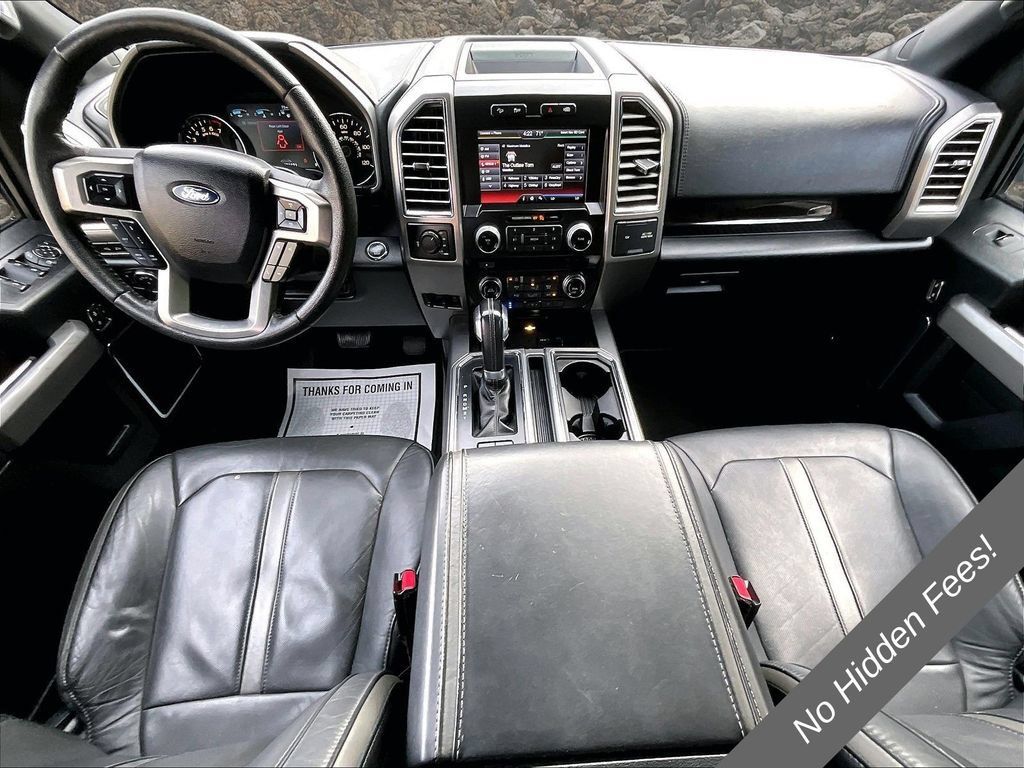 Used 2015 Ford F150 Platinum w/ Equipment Group 701A Luxury AWD/4WD image 14