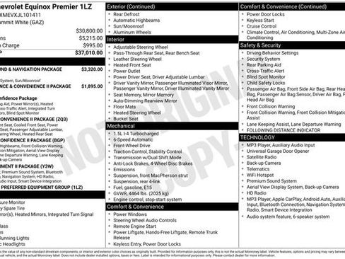 Used 2018 Chevrolet Equinox Premier FWD image 2