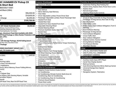 New 2025 GMC Hummer EV 2X w/ Extreme Off-Road Package AWD/4WD image 9