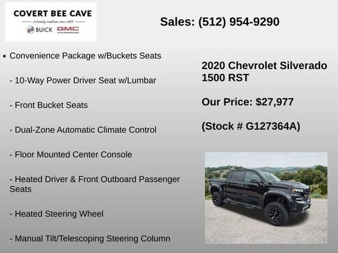 Used 2020 Chevrolet Silverado 1500 RST w/ All-Star Edition AWD/4WD image 6