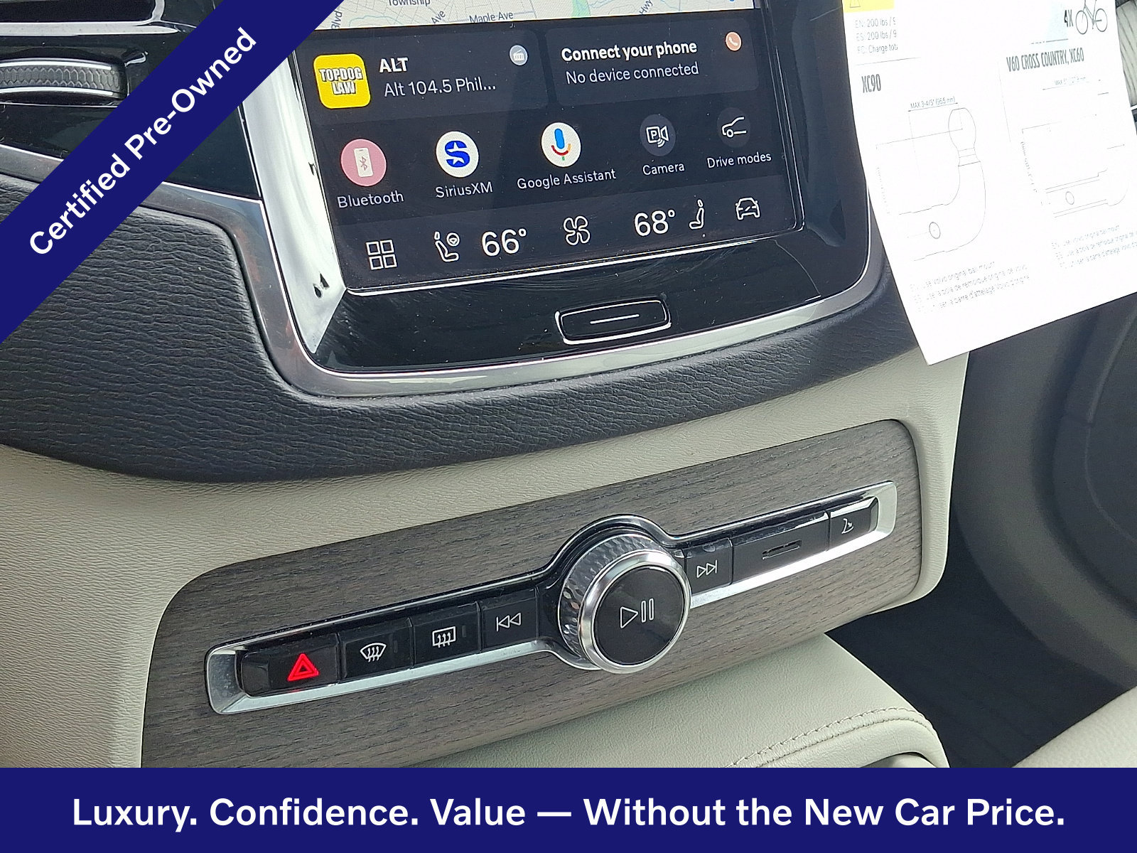 Certified 2023 Volvo XC90 B6 Plus w/ Protection Package Premier AWD/4WD image 17
