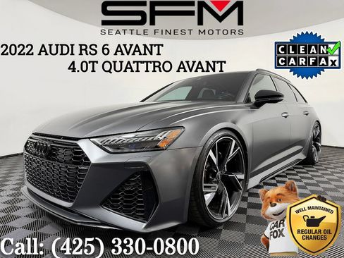 Used 2022 Audi RS 6 AWD/4WD image 1